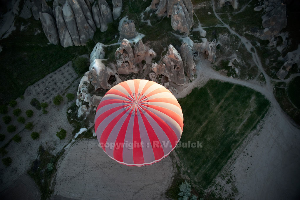 Turkey, Cappadocia, balloon ride.   ©  R.V. Bulck
